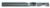 Magnate 2647 O-Flute 1 Flute Polished Up-Cut Spiral Router Bit - 1/4" Cutting Diameter; 1-1/4" Cutting Length; 1/4" Shank Diameter; 3" Overall Length