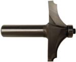 Magnate 4606 Table Top Edge Router Bit, Thumb Nail With Bead - 1" Cutting Depth; 3/4" Cutting Height; 2" Shank Length; 2-1/2" Overall Diameter