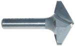 Magnate 723 V-Grooving Router Bit - 120 Degree; 1" Cutting Diameter; 1/4" Shank Diameter; 15/32" Cutting Length; 1-1/4" Shank Length