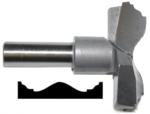Magnate 8011 Rosette Carbide Tipped Cutter - 2-1/8" Cutting Diameter; 1/2" Shank Diameter; 3/4" Cutting Height; 1-1/2" Shank Length