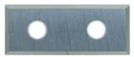 Magnate 8221 Insert Knives, 4 Cutting Edges, 2 Holes, For Plunge - 29.5mm Length; 7.5mm Width; 1.5mm Thickness; 14mm CTC