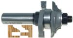 Magnate S9009 Reversible Stile & Rail Router Bit - Cove & Bead Profile; 7/8" Cutting Height; BR-06 Bearing