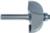 MAGNATE 1003 Cove Carbide Tipped Router Bit - 1/2" Radius; 1/4" Shank Diameter; 5/8" Cutting Length; 1-3/8" Overall Diameter; 1-1/4" Shank Length; Comes with a Magnate BR-02 bearing.; 2-Flute Carbide Tipped