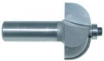 Magnate 1006 Cove Carbide Tipped Router Bit - 1/2" Radius; 1/2" Shank Diameter; 5/8" Cutting Length; 1-3/8" Overall Diameter; 1-1/2" Shank Length; Comes with a Magnate BR-02 bearing.