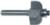 MAGNATE 1021 Cove Carbide Tipped Router Bit - 5/16" Radius; 1/4" Shank Diameter; 1/2" Cutting Length; 1" Overall Diameter; 1-1/4" Shank Length; Comes with a Magnate BR-02 bearing.; 2-Flute Carbide Tipped