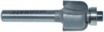 Magnate 1022 Cove Carbide Tipped Router Bit - 1/8" Radius; 1/4" Shank Diameter; 3/8" Cutting Length; 5/8" Overall Diameter; 1-1/4" Shank Length; Comes with a Magnate BR-02 bearing.