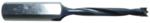 Magnate 1025 Brad Point Boring Bit, 10mm Shank x 77mm OAL - 5.0mm Cutting Diameter; Right Rotation, Carbide Tipped Dowel, 45mm Cutting Length