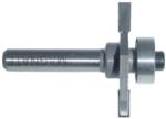 MAGNATE 1101 Slot Cutter Router Bit - 1/8" Cutting Length; 1/4" Shank Diameter; 3/8" Cutting Depth; 1-1/4" Shank Length; 1-1/4" Overall Diameter; For biscuit H-9 slot cutting; 2-Flute Carbide Tipped