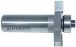 MAGNATE 1109 Slot Cutter Router Bit - 1/4" Cutting Length; 1/2" Shank Diameter; 3/8" Cutting Depth; 1-1/2" Shank Length; 1-1/4" Overall Diameter; 2-Flute Carbide Tipped