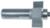 MAGNATE 1112 Slot Cutter Router Bit - 1/2" Cutting Length; 1/2" Shank Diameter; 3/8" Cutting Depth; 1-1/2" Shank Length; 1-1/4" Overall Diameter; 2-Flute Carbide Tipped