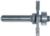 MAGNATE 1114 Slot Cutter Router Bit - 5/32" Cutting Length; 1/4" Shank Diameter; 3/8" Cutting Depth; 1-1/4" Shank Length; 1-1/4" Overall Diameter; For biscuit #0, #10, #20 slot cutting; 2-Flute Carbide Tipped