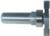 MAGNATE 1143 Slot Cutter Router Bit with Top-Mounted Bearing - 1/4" Cutting Length; 7/16" Cutting Depth; 1/2" Shank Diameter; 1-3/4" Shank Length; 1-1/2" Overall Diameter; 2-Flute Carbide Tipped