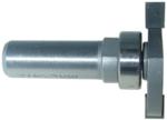 MAGNATE 1143 Slot Cutter Router Bit with Top-Mounted Bearing - 1/4" Cutting Length; 7/16" Cutting Depth; 1/2" Shank Diameter; 1-3/4" Shank Length; 1-1/2" Overall Diameter; 2-Flute Carbide Tipped