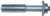 MAGNATE 1151 Face-Inlay Router Bit, 1/8" Cutting Depth - 1/8" Cutting Height; 1/2" Shank Diameter; 7/8" Overall Diameter; 3" Overall Length; 2-Flute Carbide Tipped