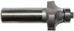 MAGNATE 1207 Corner Rounding/Beading Router Bit - 1/4" Radius; 7/16" Cutting Length; 1/2" Shank Diameter; 1" Overall Diameter; 1-1/2" Shank Length; 2-Flute Carbide Tipped, AKA Round Over router bit