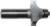 MAGNATE 1209 Corner Rounding/Beading Router Bit - 3/8" Radius; 5/8" Cutting Length; 1/2" Shank Diameter; 1-1/4" Overall Diameter; 1-1/2" Shank Length; 2-Flute Carbide Tipped, AKA Round Over router bit