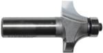 MAGNATE 1209 Corner Rounding/Beading Router Bit - 3/8" Radius; 5/8" Cutting Length; 1/2" Shank Diameter; 1-1/4" Overall Diameter; 1-1/2" Shank Length; 2-Flute Carbide Tipped, AKA Round Over router bit