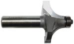 MAGNATE 1211 Corner Rounding/Beading Router Bit - 5/8" Radius; 7/8" Cutting Length; 1/2" Shank Diameter; 1-3/4" Overall Diameter; 1-1/2" Shank Length; 2-Flute Carbide Tipped, AKA Round Over router bit