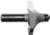 MAGNATE 1212 Corner Rounding/Beading Router Bit - 3/4" Radius; 1" Cutting Length; 1/2" Shank Diameter; 2" Overall Diameter; 1-1/2" Shank Length; 2-Flute Carbide Tipped, AKA Round Over router bit