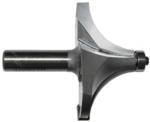 MAGNATE 1214 Corner Rounding/Beading Router Bit - 1-1/8" Radius; 1-3/8" Cutting Length; 1/2" Shank Diameter; 2-3/4" Overall Diameter; 1-1/2" Shank Length; 2-Flute Carbide Tipped, AKA Round Over router bit