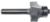 MAGNATE 1231 Corner Rounding/Beading Router Bit - 5/32" Radius; 3/8" Cutting Length; 1/4" Shank Diameter; 13/16" Overall Diameter; 1-1/4" Shank Length; 2-Flute Carbide Tipped, AKA Round Over router bit