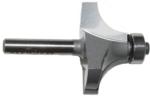 MAGNATE 1234 Corner Rounding/Beading Router Bit - 7/16" Radius; 5/8" Cutting Length; 1/4" Shank Diameter; 1-3/8" Overall Diameter; 1-1/4" Shank Length; 2-Flute Carbide Tipped, AKA Round Over router bit