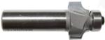 MAGNATE 1236 Corner Rounding/Beading Router Bit - 5/32" Radius; 3/8" Cutting Length; 1/2" Shank Diameter; 13/16" Overall Diameter; 1-1/2" Shank Length; 2-Flute Carbide Tipped, AKA Round Over router bit