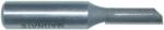 MAGNATE 124 Straight 1-Flute Router Bit - 5/16" Cutting Diameter; 1" Cutting Length; 1/2" Shank Diameter; 1-1/2" Shank Length; Carbide Tipped, Non-Plunging