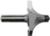 MAGNATE 1246 Corner Rounding/Beading Router Bit - 7/8" Radius; 1-1/8" Cutting Length; 1/2" Shank Diameter; 2-1/4" Overall Diameter; 1-1/2" Shank Length; 2-Flute Carbide Tipped, AKA Round Over router bit