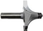 MAGNATE 1246 Corner Rounding/Beading Router Bit - 7/8" Radius; 1-1/8" Cutting Length; 1/2" Shank Diameter; 2-1/4" Overall Diameter; 1-1/2" Shank Length; 2-Flute Carbide Tipped, AKA Round Over router bit