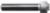 MAGNATE 1251 Plunge Flat Roundover Router Bit - 3/32" Radius; 3/16" Small Diameter; 1/4" Shank Diameter; 5/16" Cutting Length; 1-1/4" Shank Length; 2-Flute Carbide Tipped