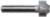 MAGNATE 1252 Plunge Flat Roundover Router Bit - 1/8" Radius; 1/4" Small Diameter; 1/4" Shank Diameter; 3/8" Cutting Length; 1-1/4" Shank Length; 2-Flute Carbide Tipped
