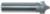 MAGNATE 1268 Plunge Flat Roundover Router Bit - 1/4" Radius; 1/8" Small Diameter; 1/2" Shank Diameter; 1/2" Cutting Length; 2" Shank Length; 2-Flute Carbide Tipped