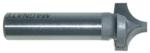 MAGNATE 1269 Plunge Flat Roundover Router Bit - 11/32" Radius; 3/16" Small Diameter; 1/2" Shank Diameter; 9/16" Cutting Length; 2" Shank Length; 2-Flute Carbide Tipped
