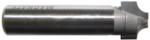 MAGNATE 1274 Plunge Flat Roundover Router Bit - 1/4" Radius; 1/4" Small Diameter; 1/2" Shank Diameter; 1/2" Cutting Length; 2" Shank Length; 2-Flute Carbide Tipped
