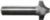 MAGNATE 1276 Plunge Flat Roundover Router Bit - 3/8" Radius; 1/4" Small Diameter; 1/2" Shank Diameter; 5/8" Cutting Length; 2" Shank Length; 2-Flute Carbide Tipped
