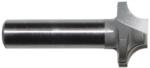 MAGNATE 1285 Plunge Flat Roundover Router Bit - 5/16" Radius; 1/2" Small Diameter; 1/2" Shank Diameter; 1/2" Cutting Length; 2" Shank Length; 2-Flute Carbide Tipped