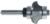 MAGNATE 1287 Matching Corner Round/Cove Router Bit - 1/4" Radius; 1/4" Shank Diameter; 17/32" Cutting Length; 1-1/8" Overall Diameter; 1-1/2" Shank Length; 2-Flute Carbide Tipped
