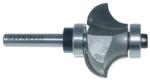 MAGNATE 1289 Matching Corner Round/Cove Router Bit - 3/8" Radius; 1/4" Shank Diameter; 25/32" Cutting Length; 1-3/8" Overall Diameter; 1-1/2" Shank Length; 2-Flute Carbide Tipped
