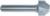 MAGNATE 1291 Classic Plunge Beading Router Bit - 5/64" Radius; 1/2" Cutting Diameter; 3/8" Cutting Height; 1/4" Shank Diameter; 1-1/4" Shank Length; 2-Flute Carbide Tipped