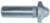 MAGNATE 1293 Classic Plunge Beading Router Bit - 1/4" Radius; 7/8" Cutting Diameter; 7/16" Cutting Height; 1/2" Shank Diameter; 1-1/2" Shank Length; 2-Flute Carbide Tipped