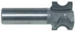 MAGNATE 1301 Finger Nail Router Bit - 5/16" Bead Height; 1/8" Cutting Depth; 1/2" Shank Diameter; 7/8" Overall Diameter; 1-1/2" Shank Length; 2-Flute Carbide Tipped