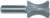 MAGNATE 1307 Finger Nail Router Bit - 1" Bead Height; 3/16" Cutting Depth; 1/2" Shank Diameter; 1" Overall Diameter; 1-1/2" Shank Length; 2-Flute Carbide Tipped