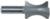 MAGNATE 1309 Finger Nail Router Bit - 1-1/4" Bead Height; 1/4" Cutting Depth; 1/2" Shank Diameter; 1-1/8" Overall Diameter; 1-1/2" Shank Length; 2-Flute Carbide Tipped