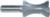 MAGNATE 1310 Finger Nail Router Bit - 1-1/2" Bead Height; 1/4" Cutting Depth; 1/2" Shank Diameter; 1-1/8" Overall Diameter; 1-1/2" Shank Length; 2-Flute Carbide Tipped