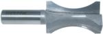 MAGNATE 1310 Finger Nail Router Bit - 1-1/2" Bead Height; 1/4" Cutting Depth; 1/2" Shank Diameter; 1-1/8" Overall Diameter; 1-1/2" Shank Length; 2-Flute Carbide Tipped
