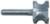 MAGNATE 1321 Finger Nail Router Bit - 5/16" Bead Height; 1/8" Cutting Depth; 1/4" Shank Diameter; 7/8" Overall Diameter; 1-1/4" Shank Length; 2-Flute Carbide Tipped