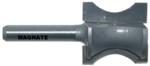 MAGNATE 1324 Finger Nail Router Bit - 5/8" Bead Height; 5/32" Cutting Depth; 1/4" Shank Diameter; 15/16" Overall Diameter; 1-1/4" Shank Length; 2-Flute Carbide Tipped