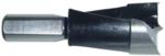Magnate 1357 Brad Point Boring Bit, 10mm Shank x 57mm OAL - 19mm Cutting Diameter