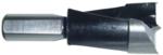 Magnate 1357 Brad Point Boring Bit, 10mm Shank x 57mm OAL - 19mm Cutting Diameter; Right Rotation, Carbide Tipped Dowel, 27mm Cutting Length
